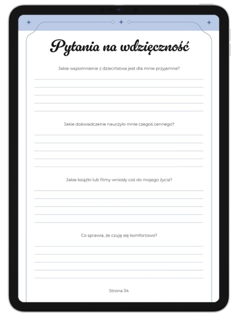 pytania na wdzięczność