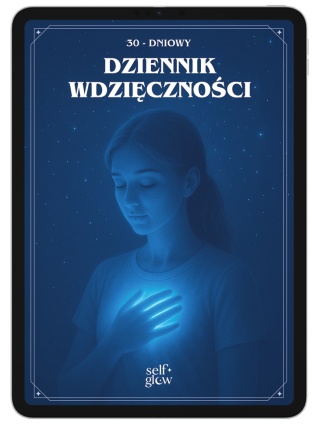 Gratitude Journal - Dziennik Wdzięczności, 30-dniowe wyzwanie w formacie PDF do druku i na urządzenia mobilne