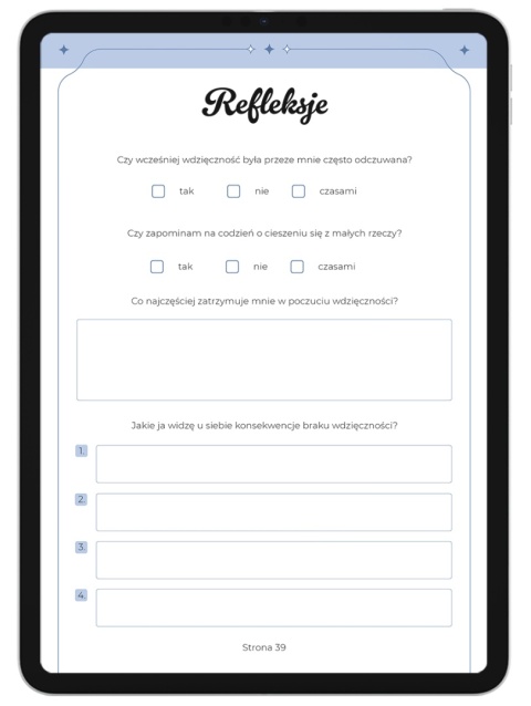 Zestaw Dziennik Wdzięczności, Dziennik Pracy z Cieniem i Planner Dniowy | PDF